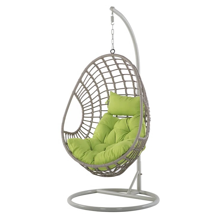 Indoor Hanging Egg Chair with Stand