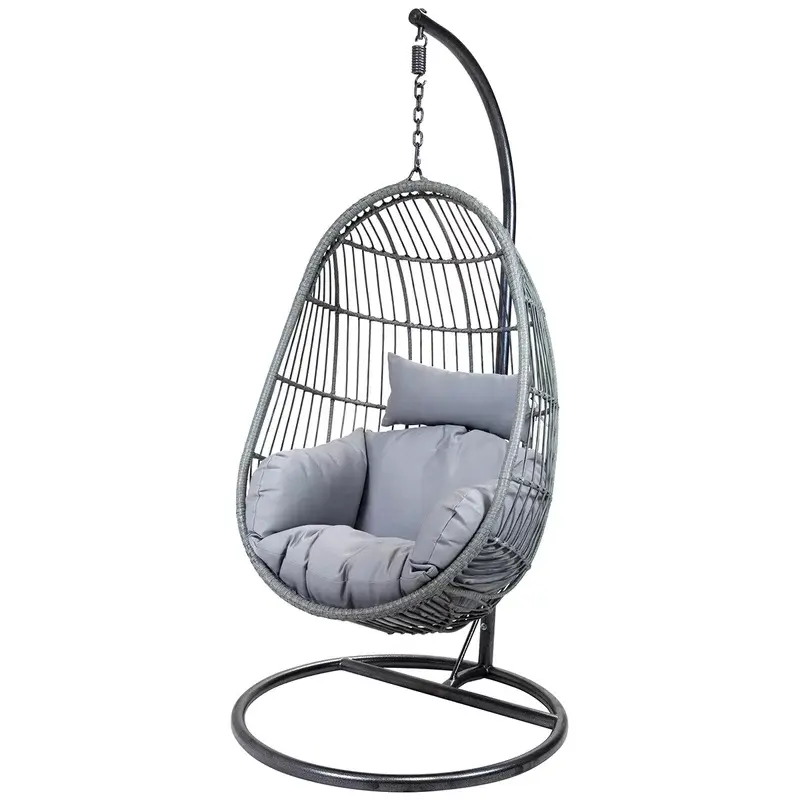 Egg Chair with Stand – Rattan Swing Chair